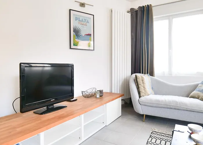 Rez De Chaussée Au Cœur De La Chaume 4 Personnes Appartement Les Sables-dʼOlonne